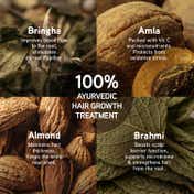 Indulekha Bringha Hair Oil with 11 Herbs Ayurvedic Hair Oil for Hair Growth (100 ml)