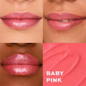 Makeup Revolution Metallic Muse Glitter Lipstick - Baby Pink (3.6 g)