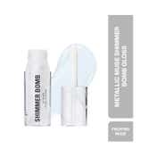Makeup Revolution Metallic Muse Shimmer Bomb Lipgloss - Frosted Muse (4.5 ml)
