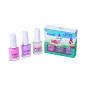 BLUESKY Kids Airkiss Peel-off Nail Polish Set - Party Time (3 pcs)