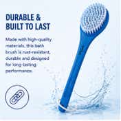VEGA Long Handle Bristle Bath Brush Body Scrubber Brush for Removing Dead Skin (BA-1/7)