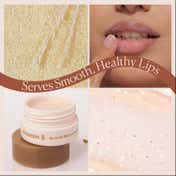 The Face Shop Vitamin E Korean Soothing Rice Lip Mask with Shea Butter for Soft, Hydrated Lips (5 g)