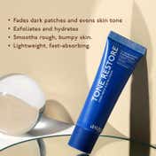 Asaya Tone Restore Body Cream for Dark Neck Knees & Elbows with MelaMe, Men & Women (50 g)