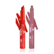 Daily Life Forever52 Velvet Rose Matte Lipstick Set of 2 Crayons Combo (Sun Rose,Camellia)