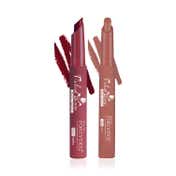 Daily Life Forever52 Velvet Rose Matte Lipstick Set of 2 Crayons Combo(Malibu,Peony)
