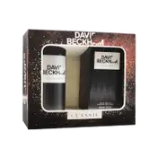 David Beckham Classic Gift Set : Eau de Toilette 90ml, Deo (2 pcs)