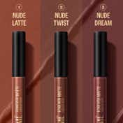 Lakme Forever Matte Liquid Lipstick Trio - Nude Moods (3 pcs)
