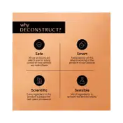 Deconstruct 0.1% bisabolol and 1% Oat Oil Soothing Cleansing Balm (50 g)