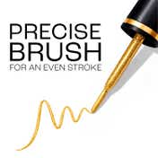 Lakme Ultimate Glam, Eye Liner, Quick Drying, Water Resistant, Smudgeproof, Golden - (9 ml)
