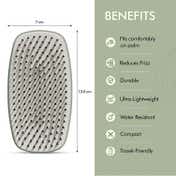 Ikonic Me Travel Brush IKM-2122 - Jade Green