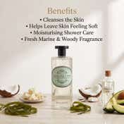 NATURALLY EUROPEAN Somerset Sea Kelp & Cedar Shower Gel (500 ml)