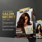 BBlunt Salon Secret High Shine Conditioning Hair Colour - 4.31 Coffee Natural Brown (130 g)