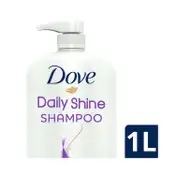 Dove Daily Shine Shampoo (1000 ml) + Intense Repair Conditioner (175 ml) Combo