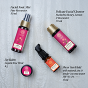 Forest Essentials Tulsi Gift Box - Skin Care Basics (4 pcs)