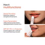WishCare Tinted Ceramide Lip Balm with SPF50 PA++++ Kojic Acid & Niacinamide - Coral Peach (5 g)