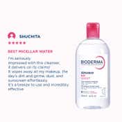 Bioderma Sensibio H2O Dermatological Micellar Water - Makeup Remover Prevents Clogged Pores (500 ml)