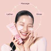 The Face Shop Rice Water Bright Foaming Cleanser - Best Korean Face Wash for Even Tone Skin (100ml)