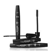 PAC Dual Xposure Mascara 2-in-1 Volumizing Lengthening Mascara Longlasting Clump Free - Black (7 ml)