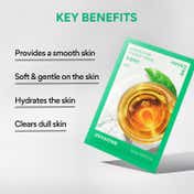 Innisfree Kombucha Energy Sheet Mask – Revitalizing & Glow Boosting (22 ml)