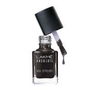 Lakme Absolute Gel Stylist Nail Color - Carbon (12 ml)