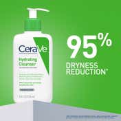 CeraVe Hydrating Cleanser Non-Foaming Face Wash for Dry Skin (236 ml)