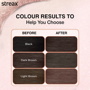 Streax Gel Hair Color for Women - Natural Brown 4 (150 ml)