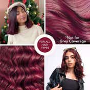 Paradyes Semi-Permanent Ruby Rush Glossy Hair Tint Enriched with Herbal Extracts Deep-Red (160 g)