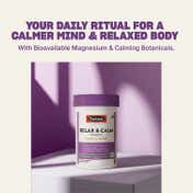 Swisse Relax and Calm Powder Magnesium Glycinate and Citrate + Hops Inositol and Choline (180 g)