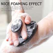 Bronson Professional Silicone Exfoliating Body Scrubber Bath Brush