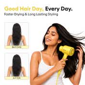 Protouch AirZ 3-in-1 Power Hair Dryer- Yellow