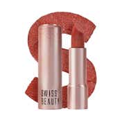Swiss Beauty More Than Glitter Lipstick - Glimmer Coral (3 g)