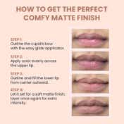 TNW The Natural Wash Comfy Matte Liquid Lipstick, Weightless, Hydrating - 04 Ballroom Secret (3 ml)