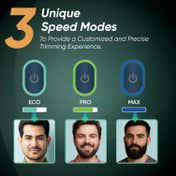 Vega SmartOne S3 Beard Trimmer for Men with IPX7 Waterproof USB Type C, 160 mins Runtime (VHTH-36)