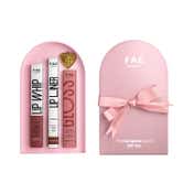 FAE Beauty The Complete Lip Kit Gift Set + Free Love Charm Pendant (4 pcs)