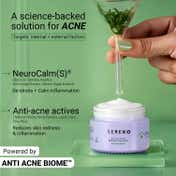 Sereko Anti Acne Moisturiser with Zinc PCA and Lactic Acid for Oil Control and Redness (50 ml)