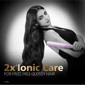 Philips One Stroke Hair Straightener 50% Faster 3 Days Salon-Like Hair Designed for Indian Hair