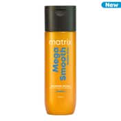 Matrix Mega Smooth Sulfate-Free Anti-Frizz Shampoo with Squalene for bond repair & 7x smoother hair (200 ml)