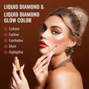 Oulac Liquid Diamond Eyeshadow - 18-Red Star(Duo Chrome) (6.8 g)