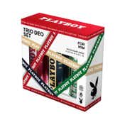 Playboy Trio Deo Set For Men - Cult Kid, On The Run, and Mr VIP (3 pcs)