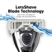 LetsShave Pro 6 Plus Razor Blades Set - Yellow (12Pcs)