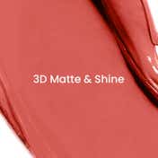 Lakme Unreal 3D Slim Bullet Matte Finish - Nude Brick (3.6 g)
