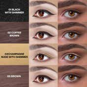 FOCALLURE Lasting Soft Gel Eyeliner Pencil - 05 Brown (0.4 g)