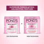 Pond's Bright Beauty Light Cream with UV Filter Niasorcinol Fades Dark Spots Brightens Skin (24 g)
