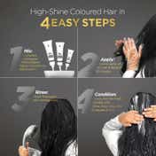 BBlunt Salon Secret High Shine Conditioning Hair Colour - 1 Natural Black (130 g)