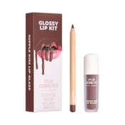 Kylie Cosmetics Glossy Lip Kit - Espresso (2 pcs)