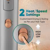 Vega Ionic 1200-1400W Hair Dryer with Cool Shot Button, 2 Heat-Speed Setting (VHDH-28)