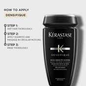 KERASTASE Densifique Shampoo for Men with Biotin Increases Hair Volume (250 ml)