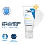 CeraVe AM Facial Moisturizer With Sunscreen SPF 30 (50 g)