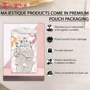 Majestique Organza Silk Scrunchies Fluffy Hair Bands (3 pcs)