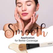 Vega Face Pack Brush for Applying Cream, Gel, Clay Mask for Men & Women (HV-27)